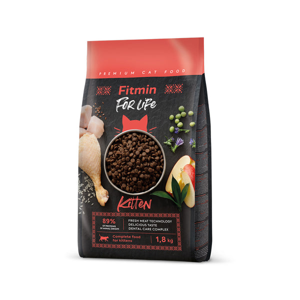 FITMIN For Life Chicken Kitten - baby cat formula