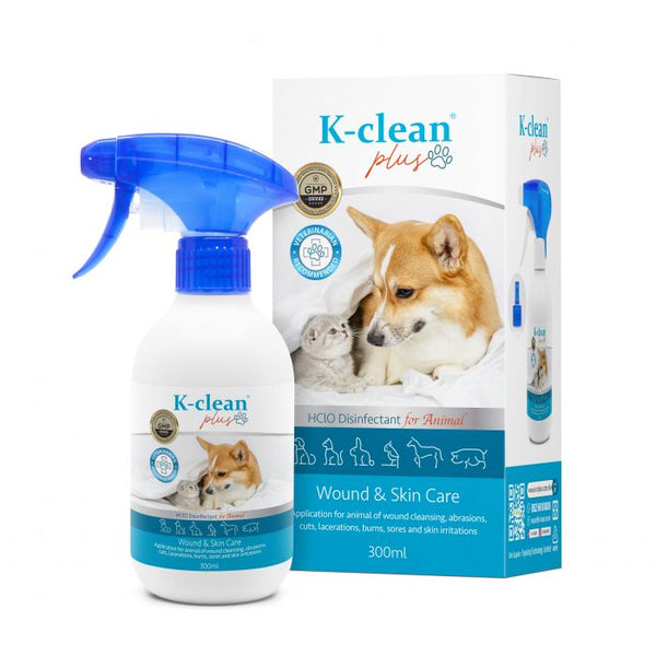 K-clean Plus HClO 動物用消毒劑 300ml 或 50ml