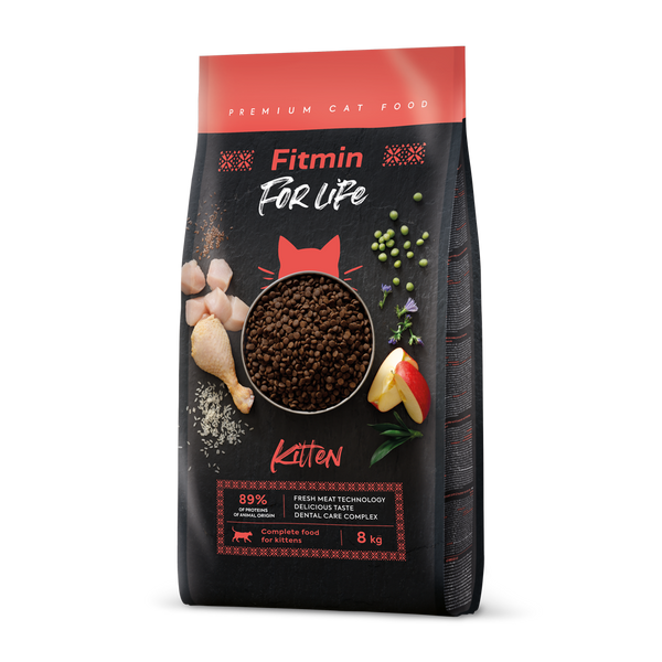 FITMIN For Life Chicken Kitten - baby cat formula