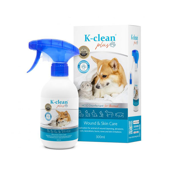 K-clean Plus HClO 動物用消毒劑 300ml 或 50ml