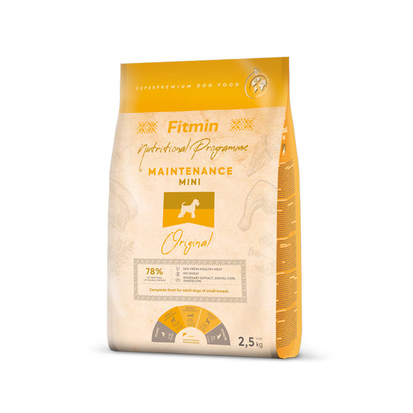 Fitmin 營養計劃 雞肉配方小型犬成犬日常維持配方