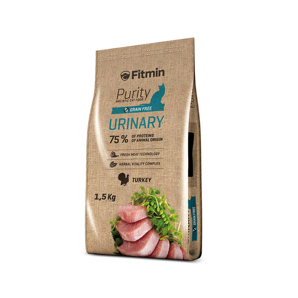 FITMIN PURITY 貓用乾糧 泌尿保健 火雞肉 1.5KG